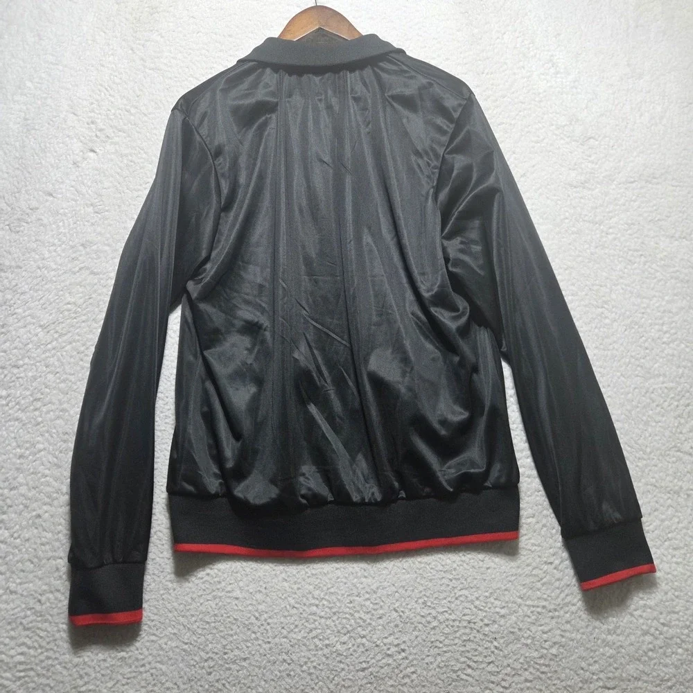 Liverpool Football Club Jacket Mens Size XL Black Lightweight Track‎ Sweater